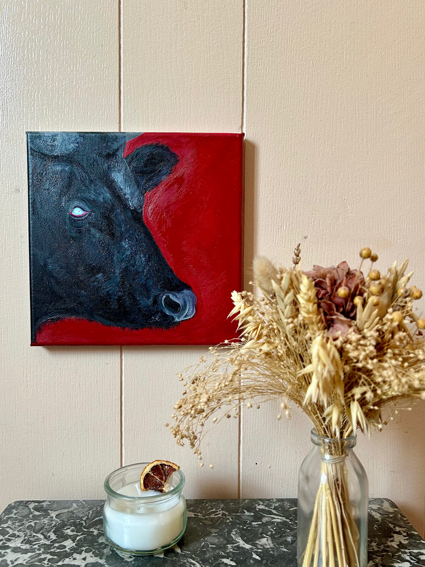 Vache (20cm x 20cm)