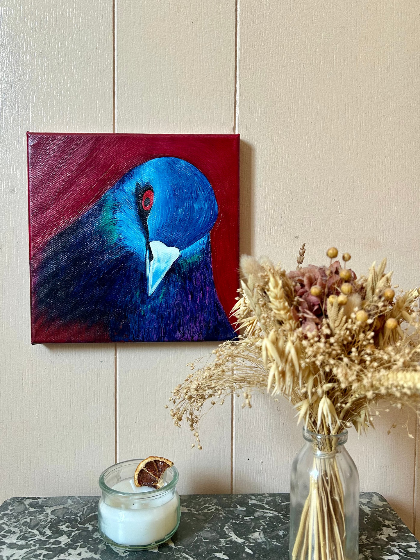 Pigeon (20cm x 20cm)