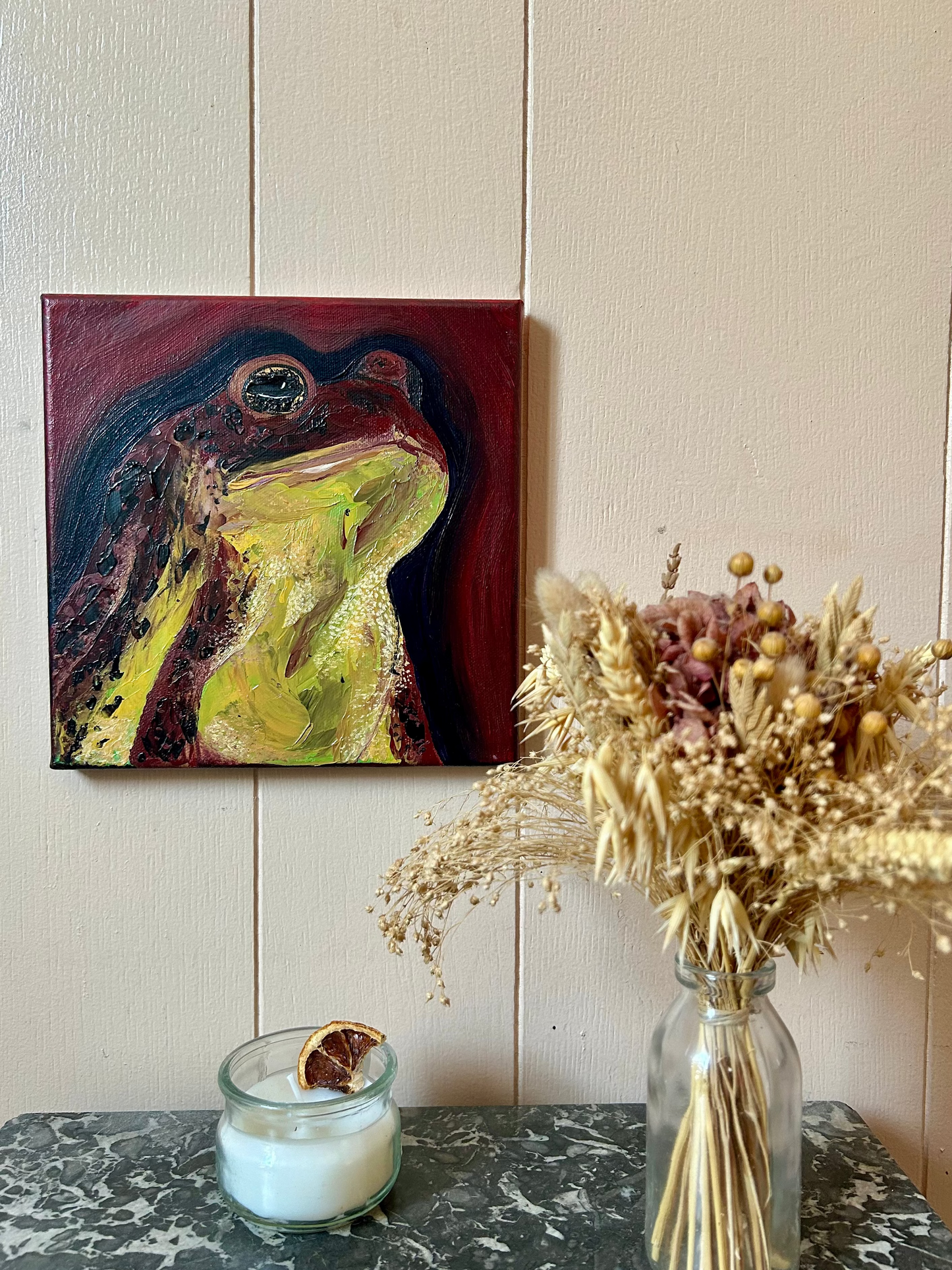 Crapaud (20cm x 20cm)