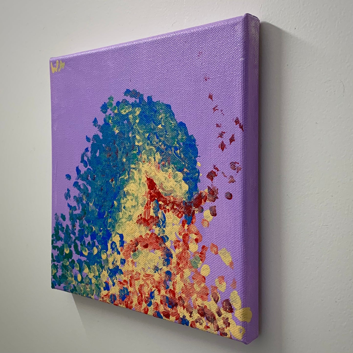 Femme Fleurie (20 x 20)