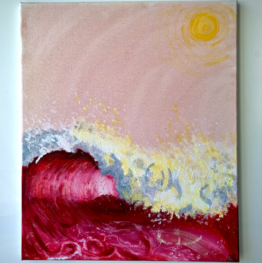 Vague à l'âme (60 x 50)