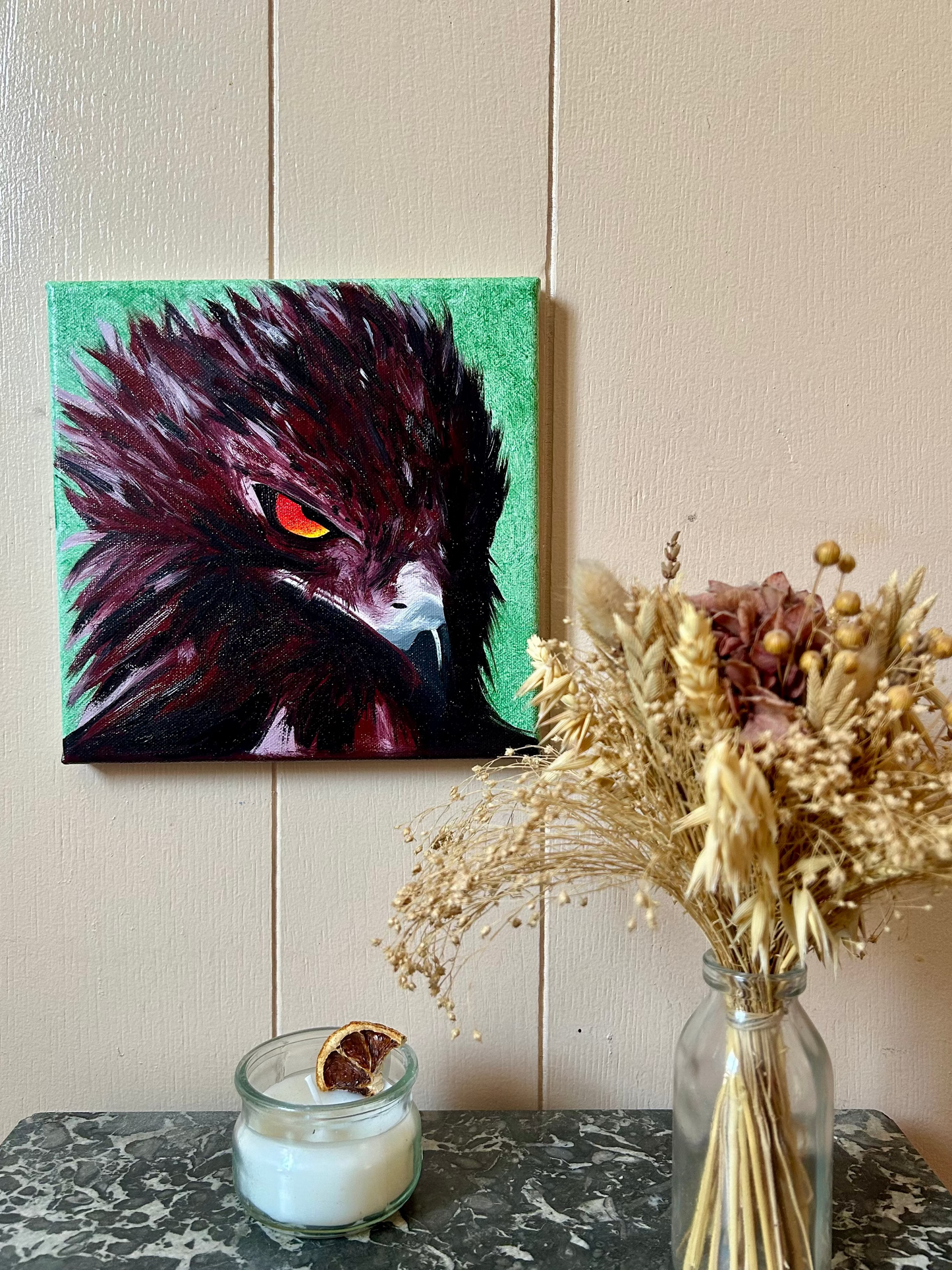 Aigle (20cm x 20cm)