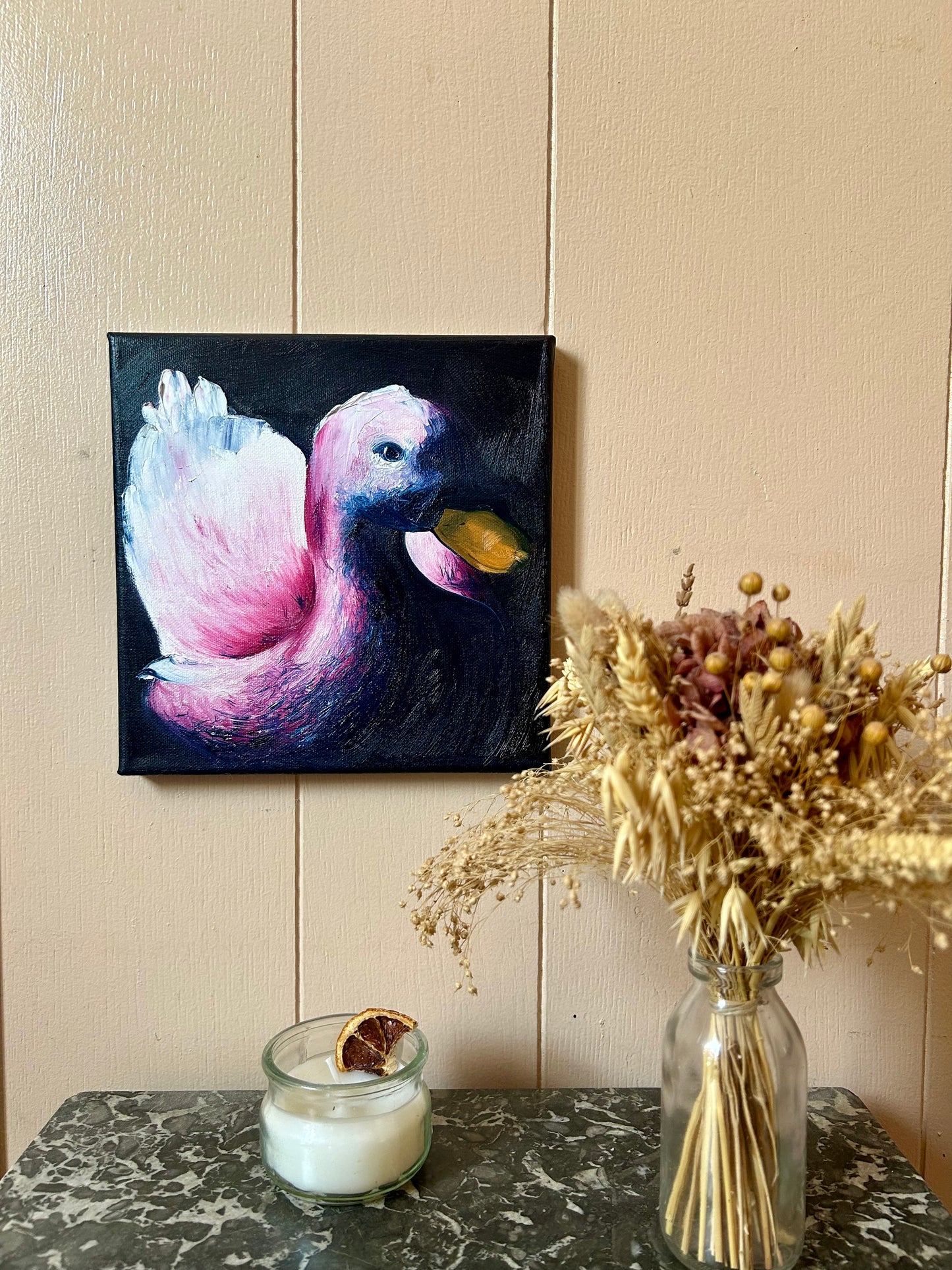 Cygne (20cm x 20cm)