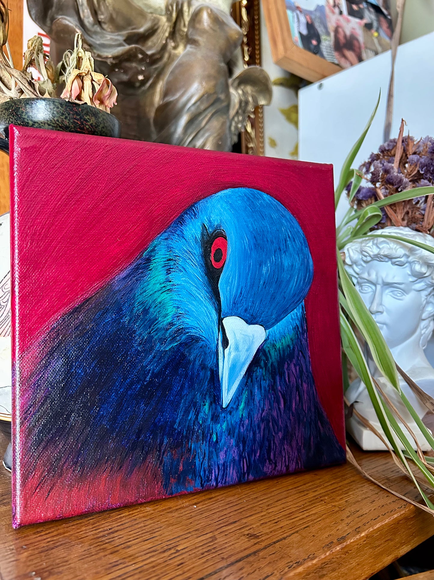 Pigeon (20cm x 20cm)
