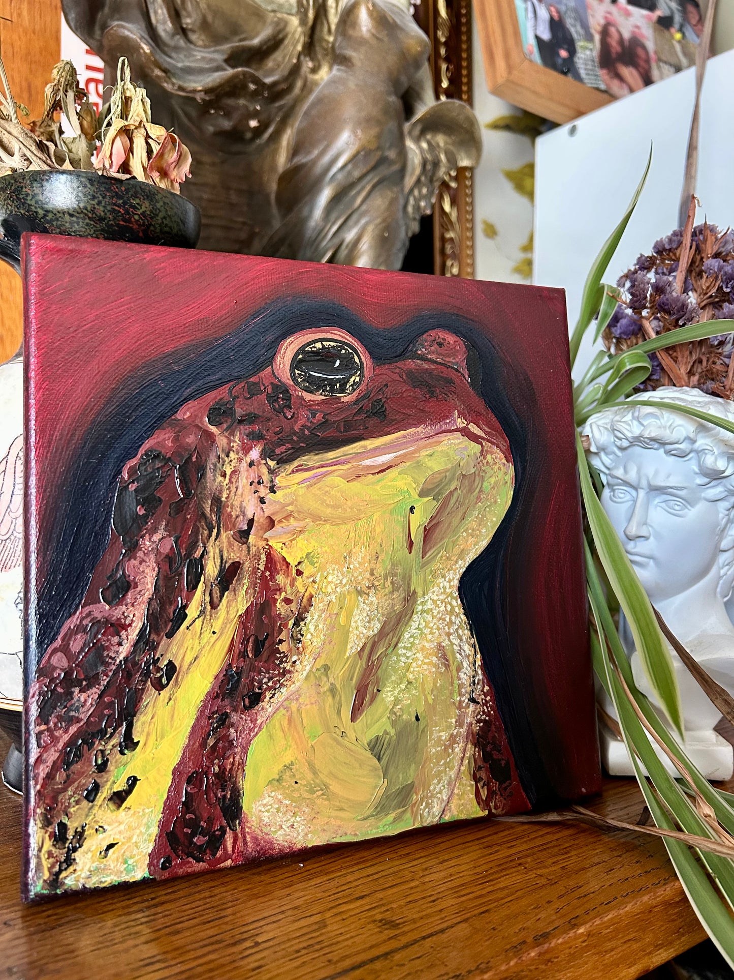 Crapaud (20cm x 20cm)