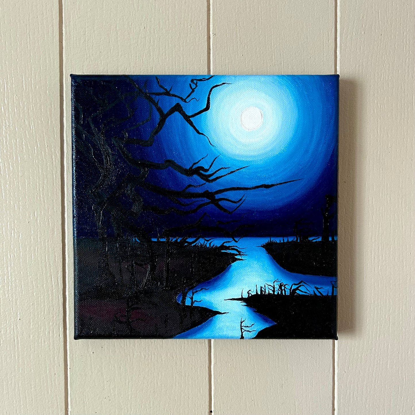 Paysage Lunaire (20cm x 20cm)