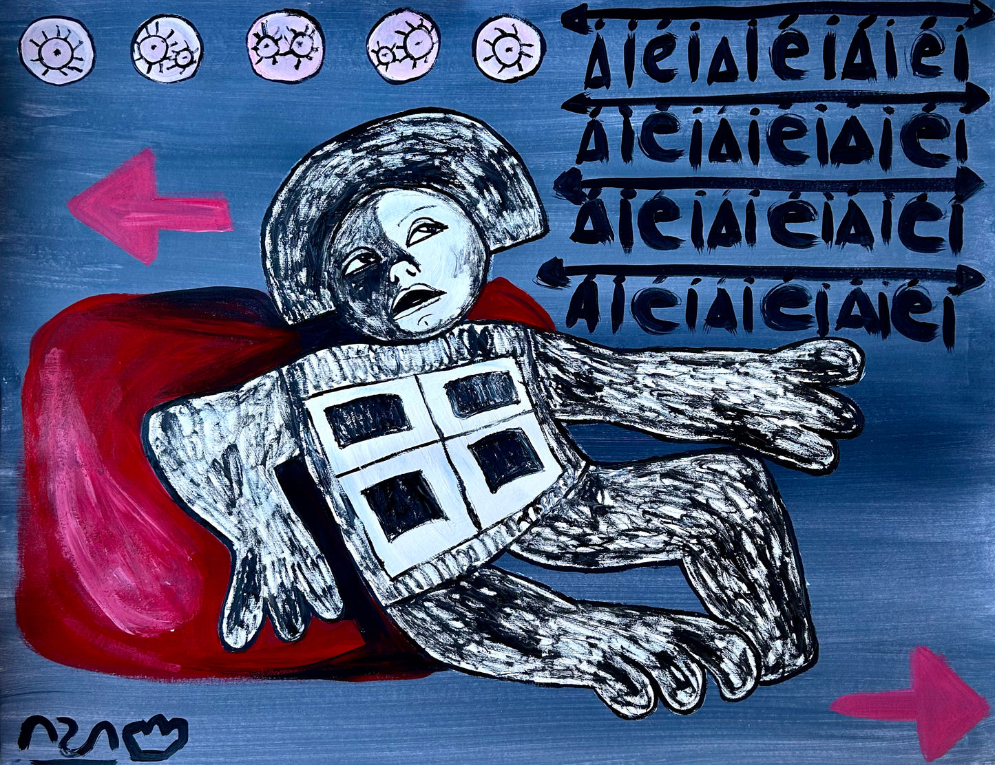 AIEIAIEIAIEI (70 x 50 cm)