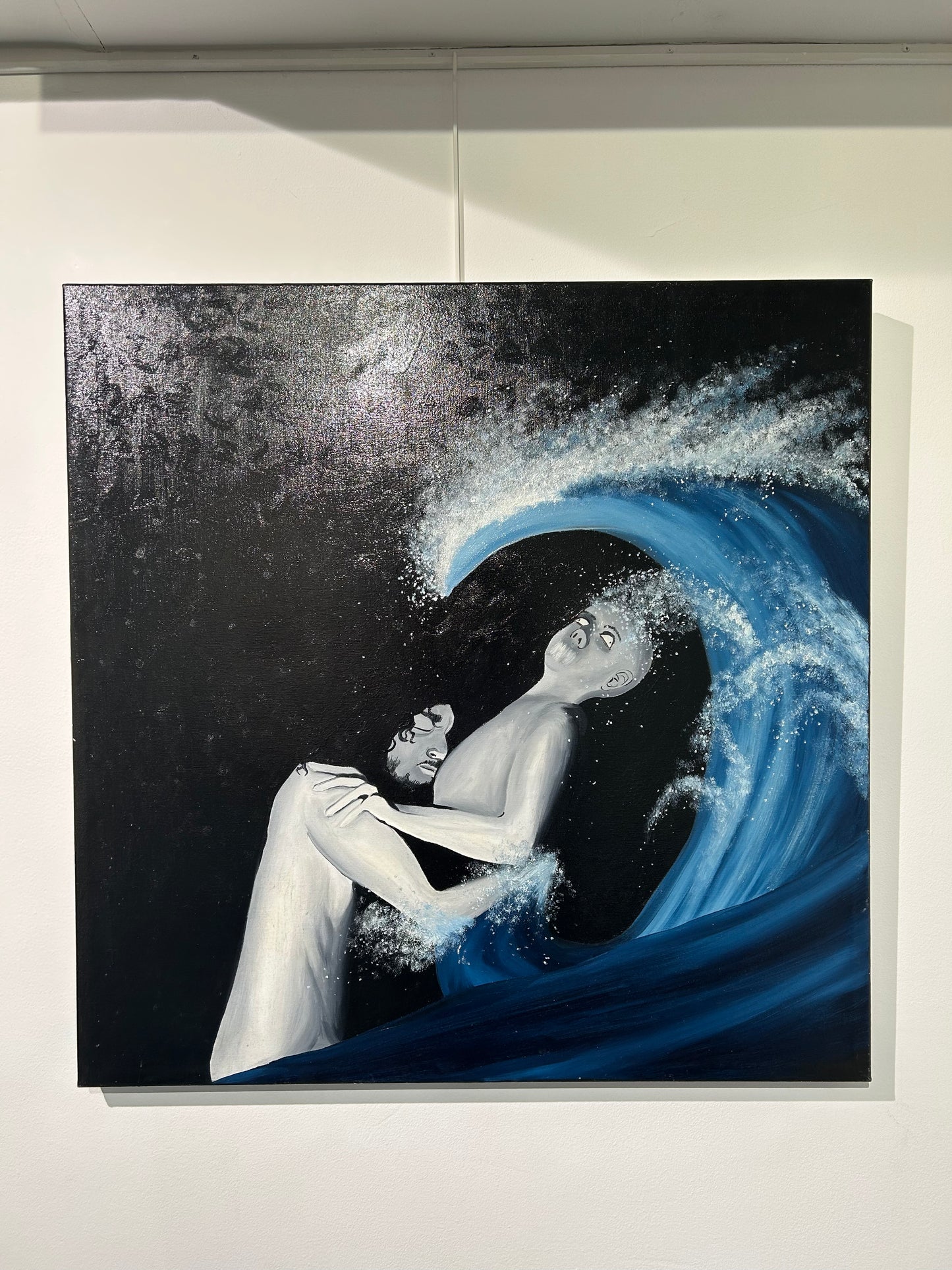 Vague d'Émotions (80 x 80 cm)