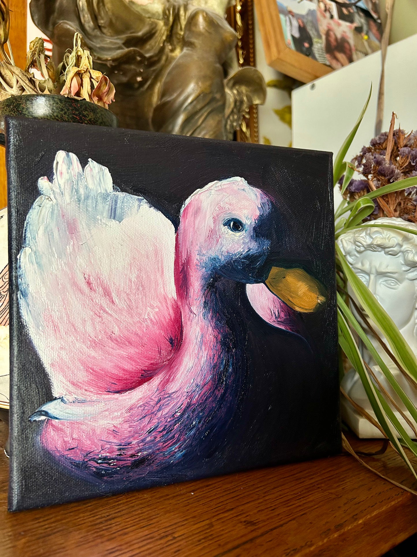 Cygne (20cm x 20cm)